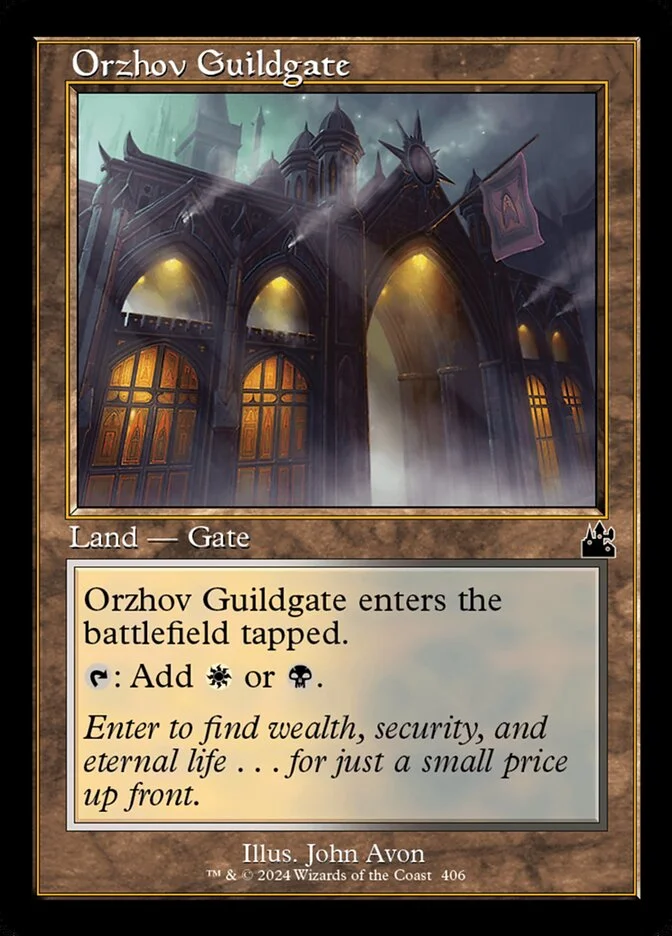 Orzhov Guildgate (Ravnica Remastered) - Magic: The Gathering in TCG Land