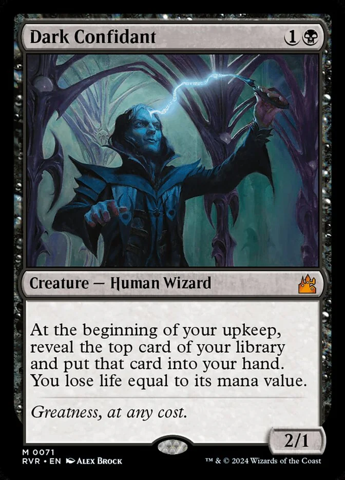Dark Confidant (Ravnica Remastered) - Magic: The Gathering in TCG Land