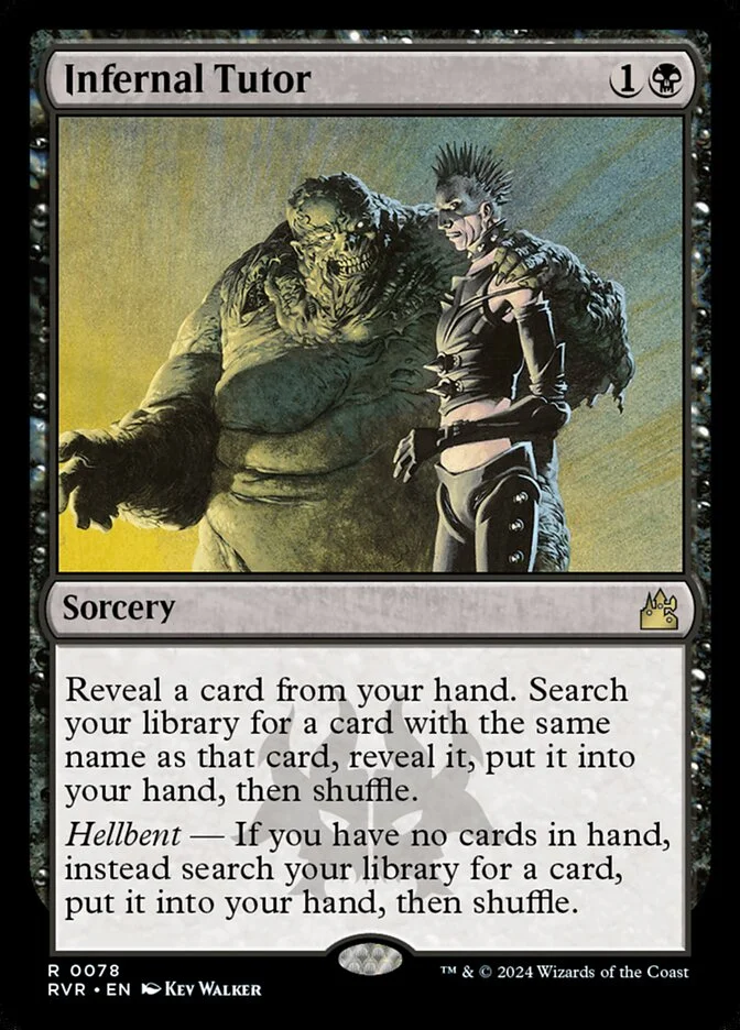 Infernal Tutor (Ravnica Remastered) - Magic: The Gathering in TCG Land