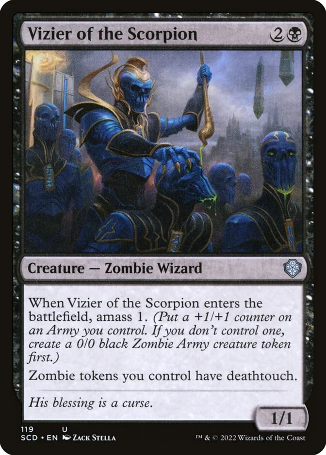 Vizier of the Scorpion (Starter Commander Decks) - Magic: The Gathering in TCG Land