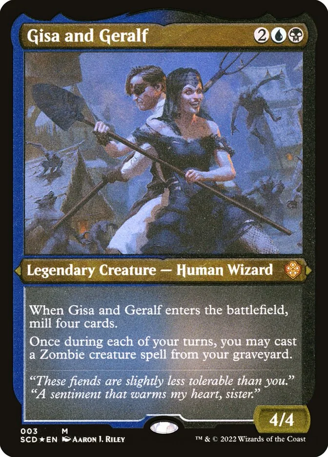 Gisa and Geralf (Starter Commander Decks) - Magic: The Gathering in TCG Land