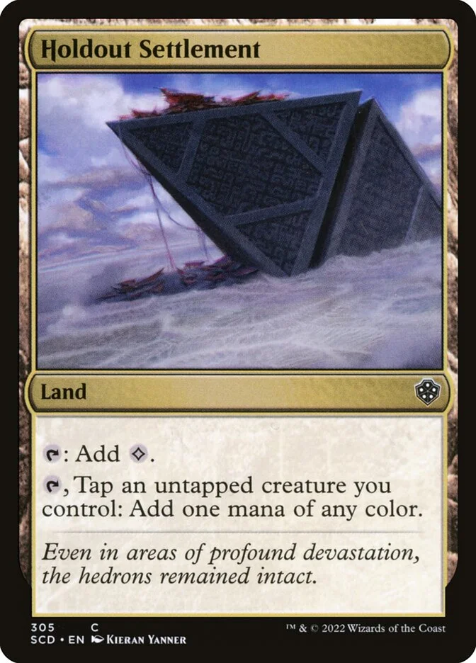 Holdout Settlement (Starter Commander Decks) - Magic: The Gathering in TCG Land