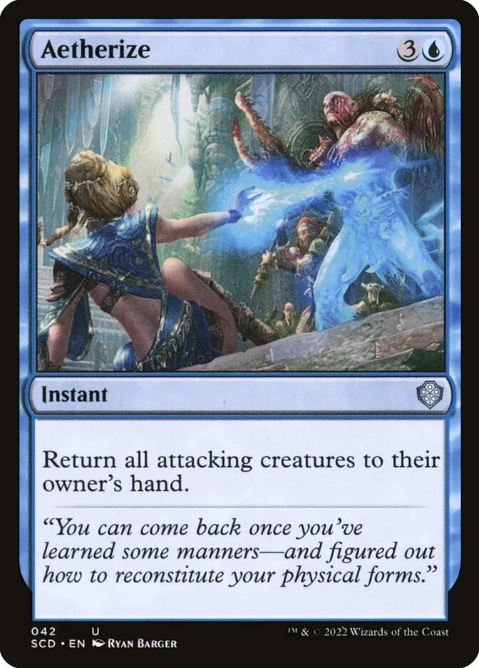Aetherize (Starter Commander Decks) - Magic: The Gathering in TCG Land