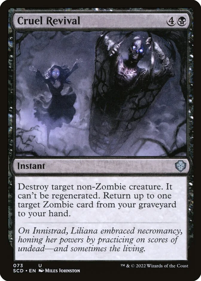 Cruel Revival (Starter Commander Decks) - Magic: The Gathering in TCG Land