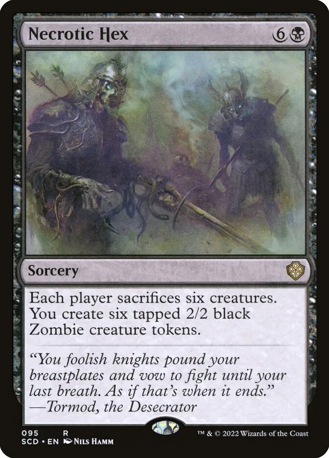 Necrotic Hex (Starter Commander Decks) - Magic: The Gathering in TCG Land
