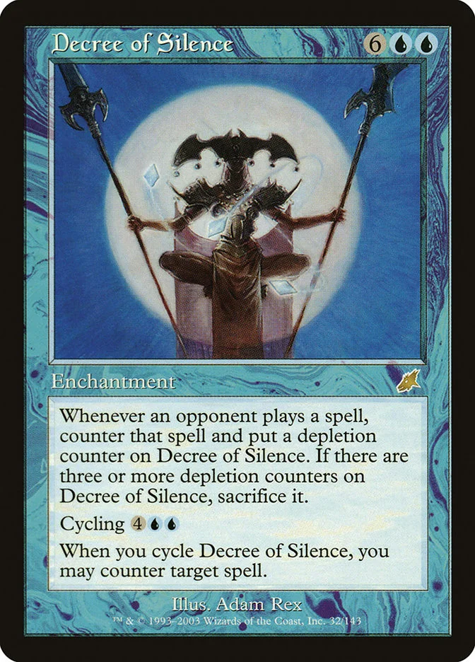 Decree of Silence (Scourge) - Magic: The Gathering in TCG Land