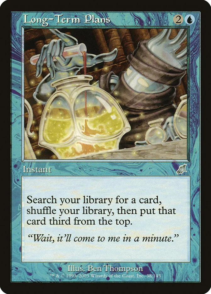 Long-Term Plans (Scourge) - Magic: The Gathering in TCG Land