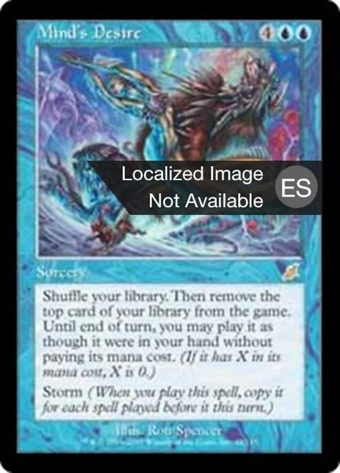 Anhelo de la mente (Scourge) - Magic: The Gathering in TCG Land México