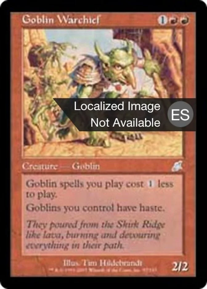 Jefe de guerra trasgo (Scourge) - Magic: The Gathering in TCG Land