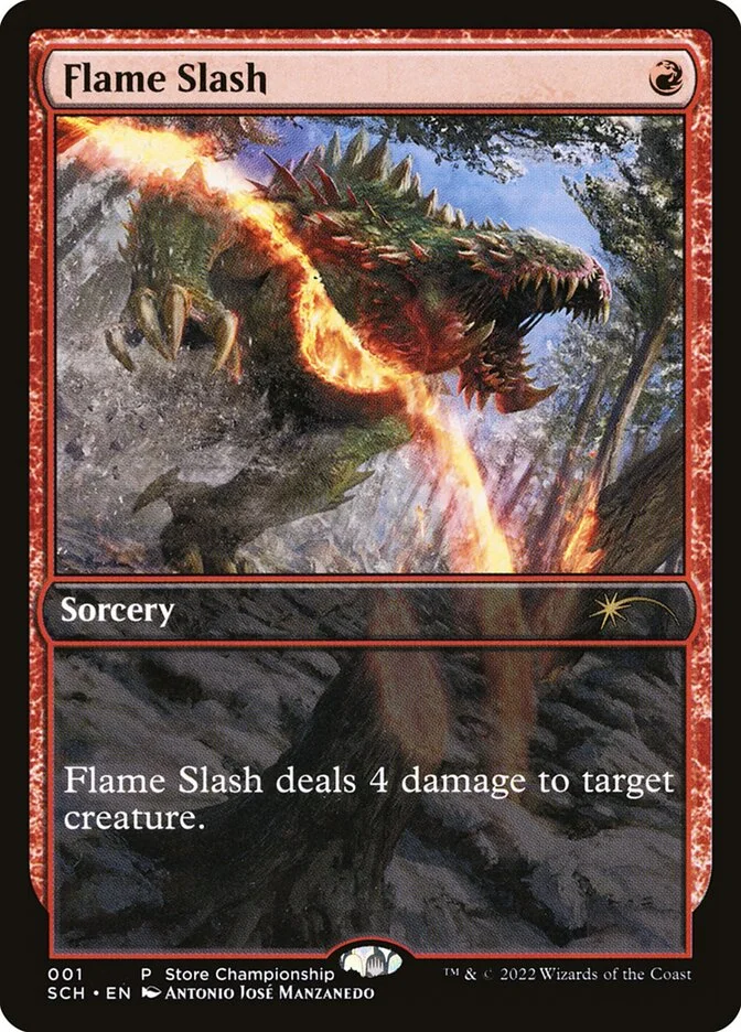 Flame Slash (Store Championships) - Magic: The Gathering in TCG Land