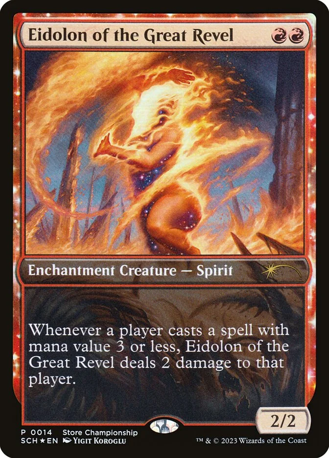 Eidolon of the Great Revel (Store Championships) - Magic: The Gathering in TCG Land