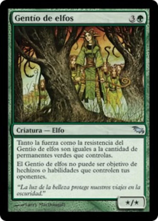 Gentío de elfos (Shadowmoor) - Magic: The Gathering in TCG Land