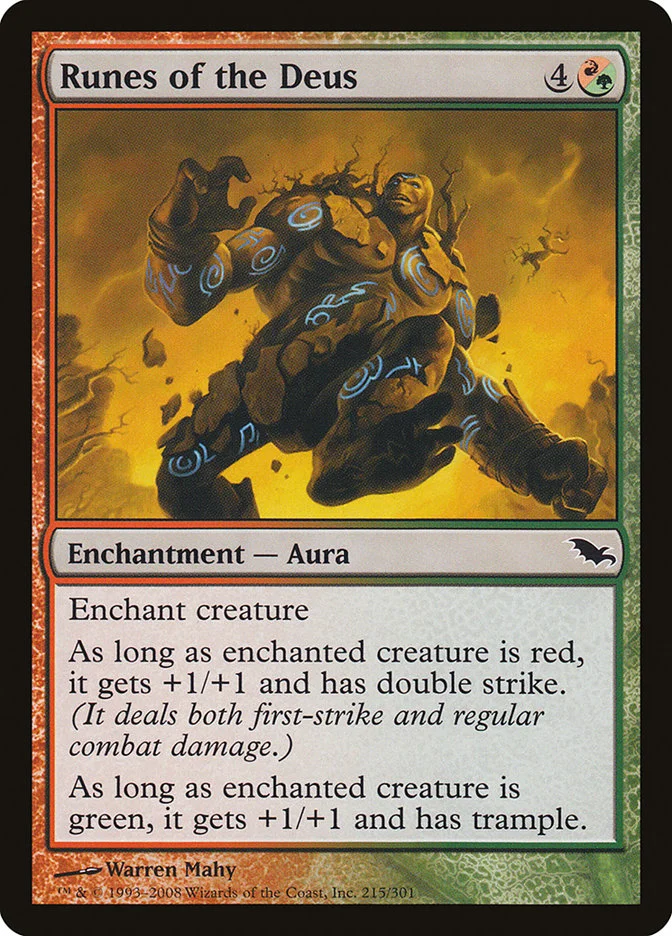 Runes of the Deus (Shadowmoor) - Magic: The Gathering in TCG Land México