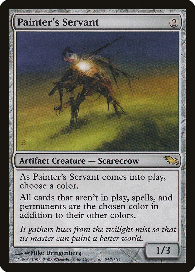 Painter's Servant (Shadowmoor) - Magic: The Gathering in TCG Land