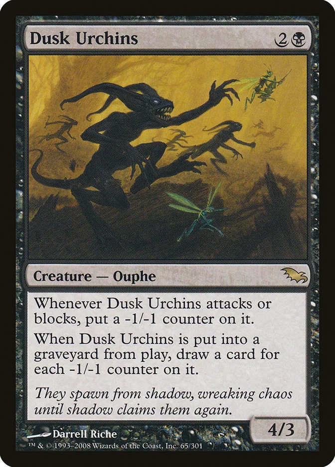 Dusk Urchins (Shadowmoor) - Magic: The Gathering in TCG Land