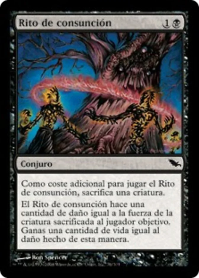 Rito de consunción (Shadowmoor) - Magic: The Gathering in TCG Land