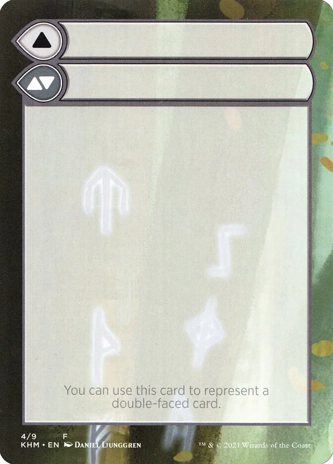 Double-Faced Substitute Card (Kaldheim Substitute Cards) - Magic: The Gathering in TCG Land México
