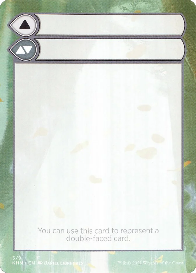 Double-Faced Substitute Card (Kaldheim Substitute Cards) - Magic: The Gathering in TCG Land