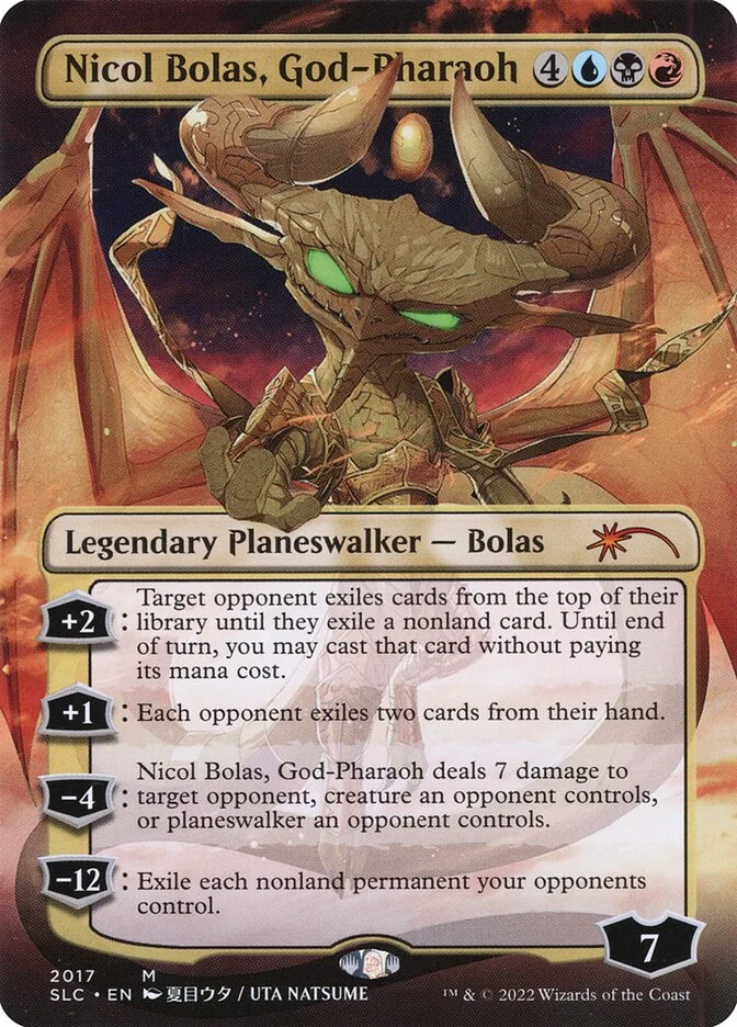 Nicol Bolas, God-Pharaoh (Secret Lair 30th Anniversary Countdown Kit) - Magic: The Gathering in TCG Land