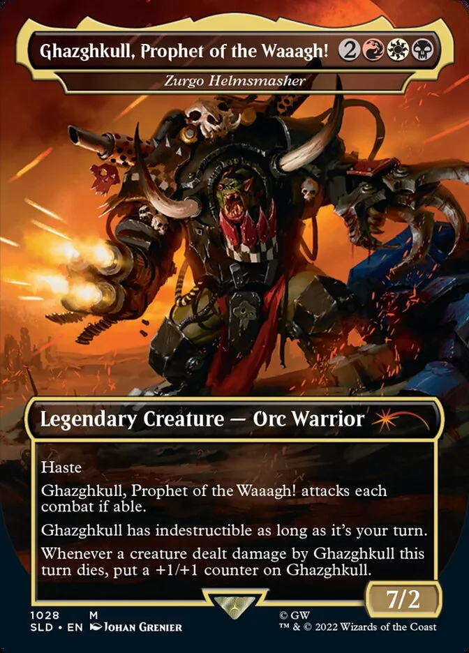 Zurgo Helmsmasher (Secret Lair Drop) - Magic: The Gathering in TCG Land
