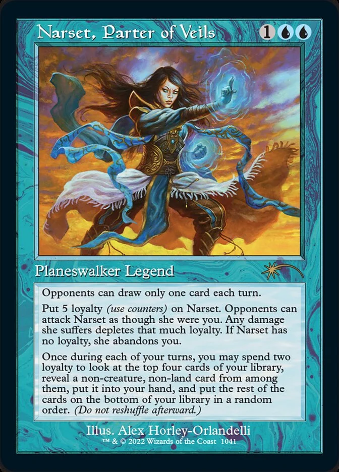 Narset, Parter of Veils (Secret Lair Drop) - Magic: The Gathering in TCG Land