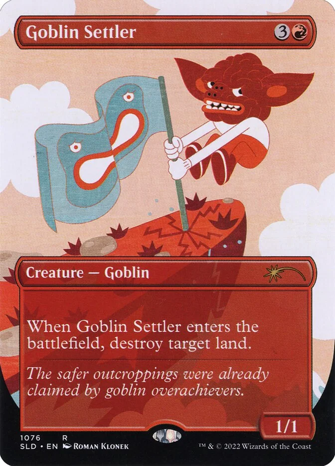 Goblin Settler (Secret Lair Drop) - Magic: The Gathering in TCG Land