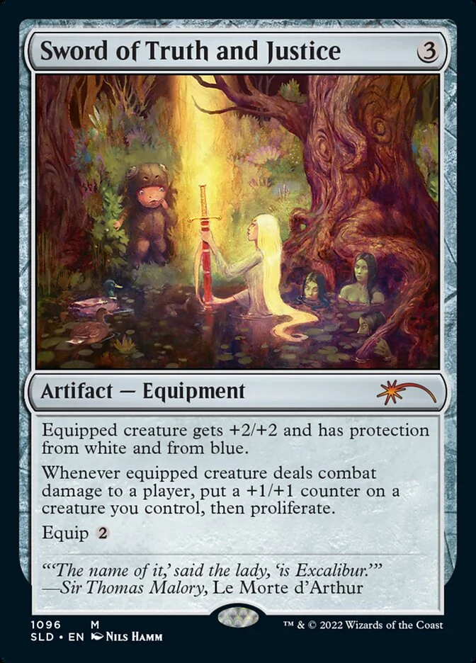 Sword of Truth and Justice (Secret Lair Drop) - Magic: The Gathering in TCG Land México