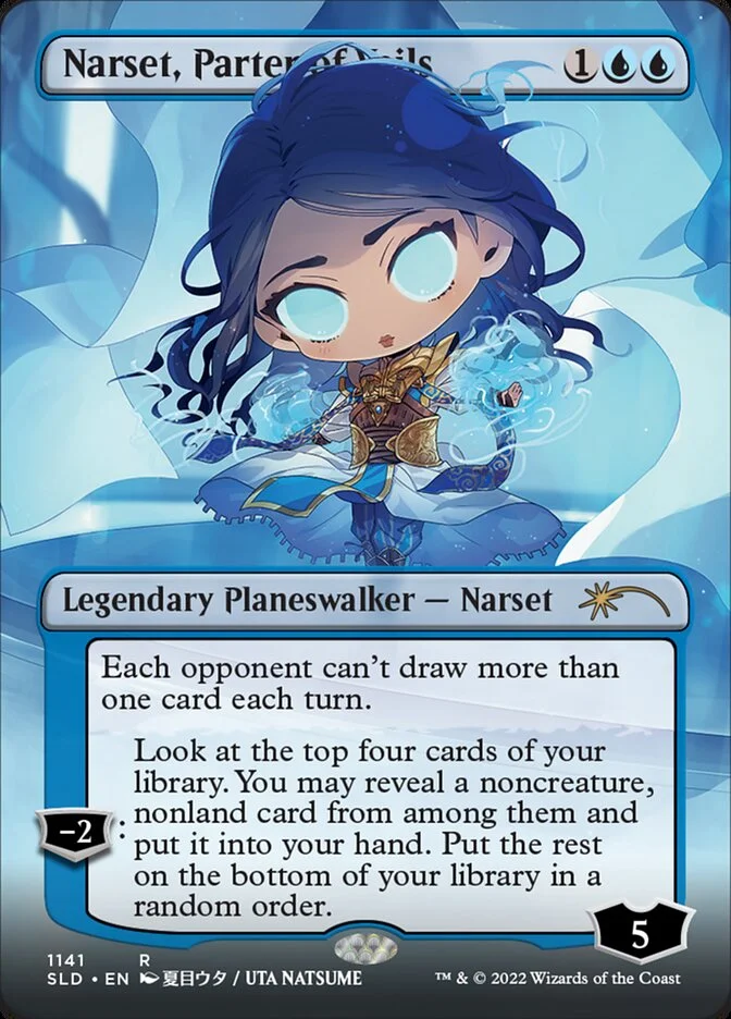 Narset, Parter of Veils (Secret Lair Drop) - Magic: The Gathering in TCG Land