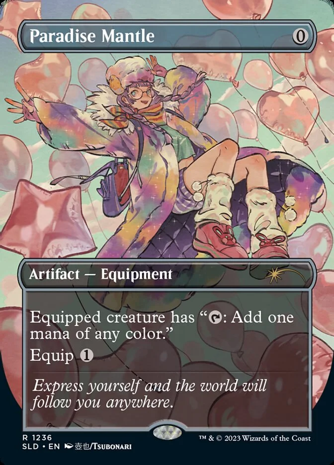 Paradise Mantle (Secret Lair Drop) - Magic: The Gathering in TCG Land