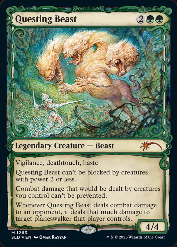 Questing Beast (Secret Lair Drop) - Magic: The Gathering in TCG Land