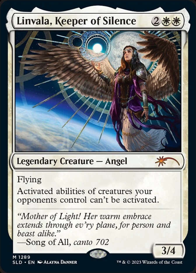 Linvala, Keeper of Silence (Secret Lair Drop) - Magic: The Gathering in TCG Land