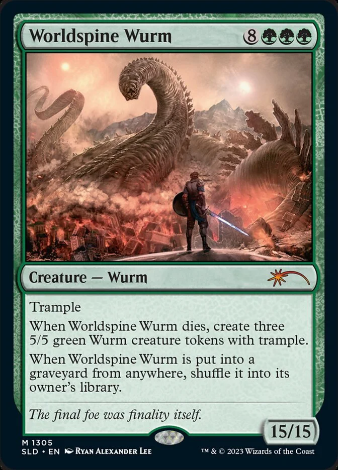 Worldspine Wurm (Secret Lair Drop) - Magic: The Gathering in TCG Land México