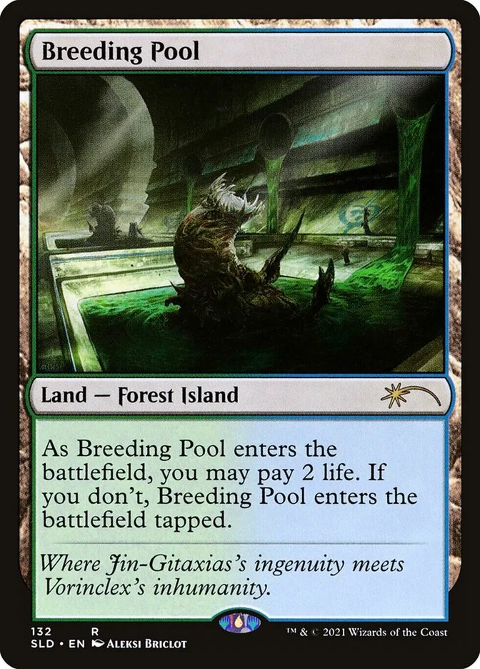 Breeding Pool (Secret Lair Drop) - Magic: The Gathering in TCG Land