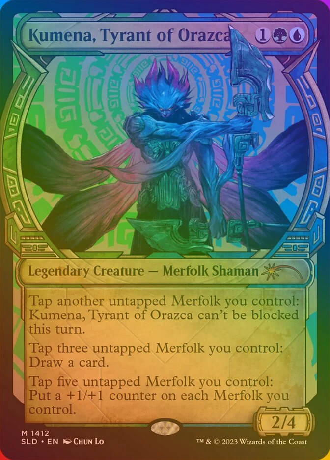 Kumena, Tyrant of Orazca (Secret Lair Drop) - Magic: The Gathering in TCG Land