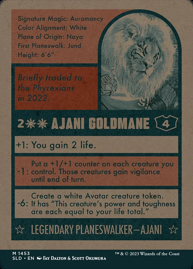 Ajani Goldmane (Secret Lair Drop) - Magic: The Gathering in TCG Land