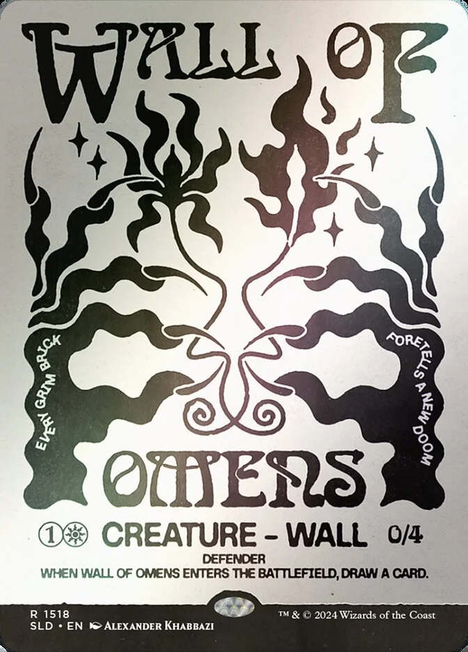 Wall of Omens (Secret Lair Drop) - Magic: The Gathering in TCG Land