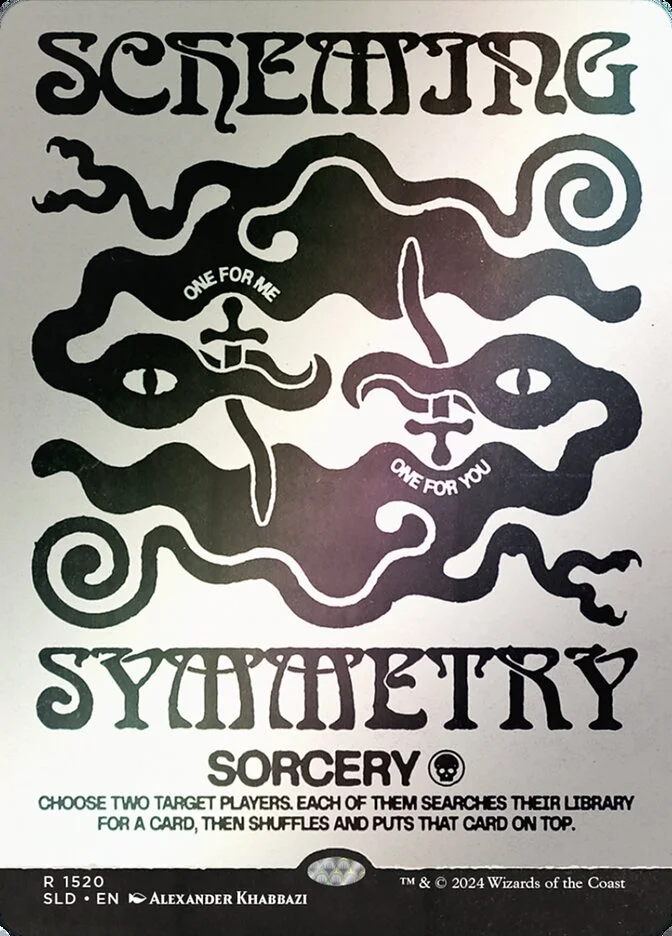 Scheming Symmetry (Secret Lair Drop) - Magic: The Gathering in TCG Land