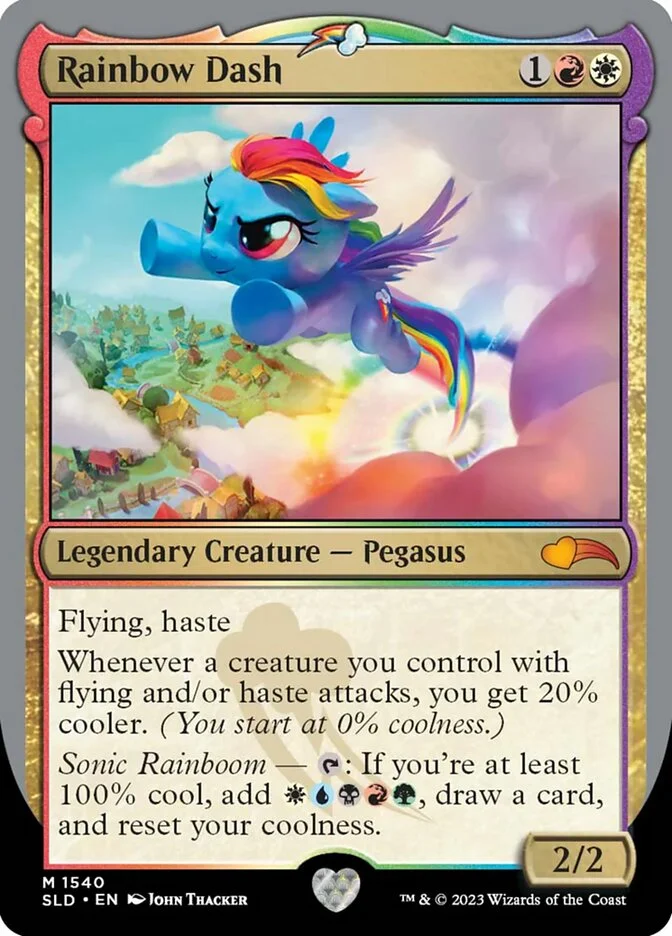Rainbow Dash (Secret Lair Drop) - Magic: The Gathering in TCG Land México