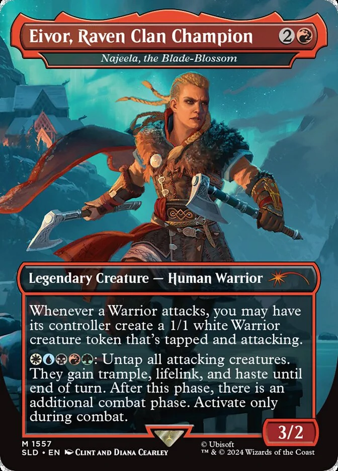 Najeela, the Blade-Blossom (Secret Lair Drop) - Magic: The Gathering in TCG Land