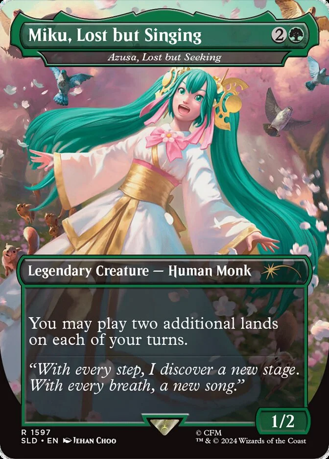 Azusa, Lost but Seeking (Secret Lair Drop) - Magic: The Gathering in TCG Land