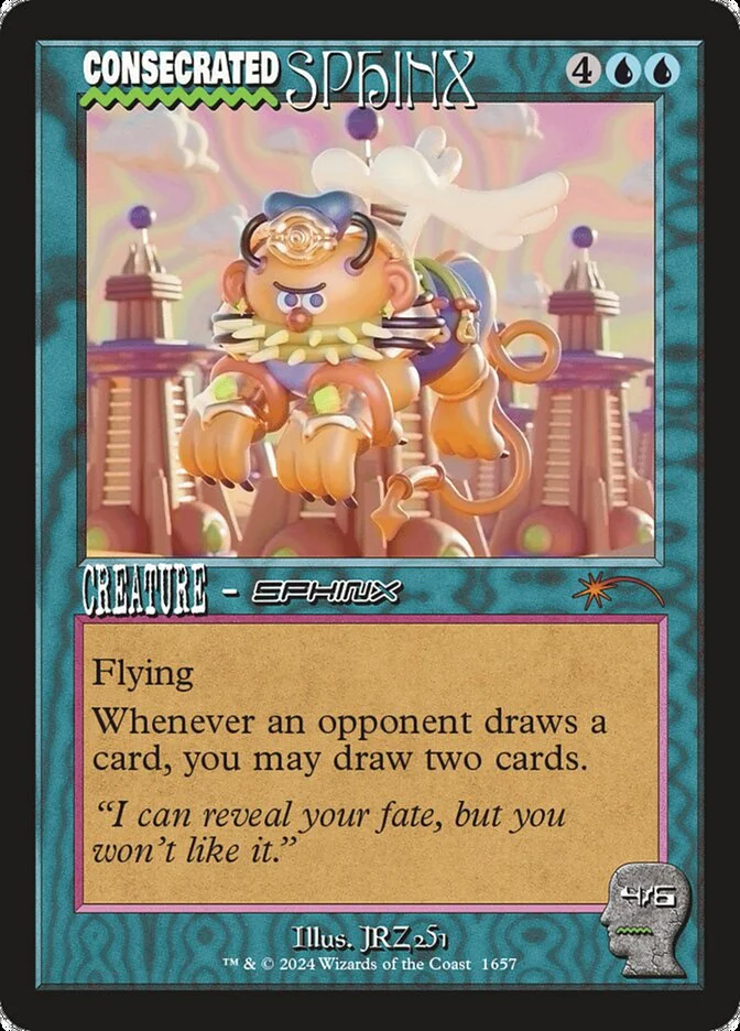 Consecrated Sphinx (Secret Lair Drop) - Magic: The Gathering in TCG Land