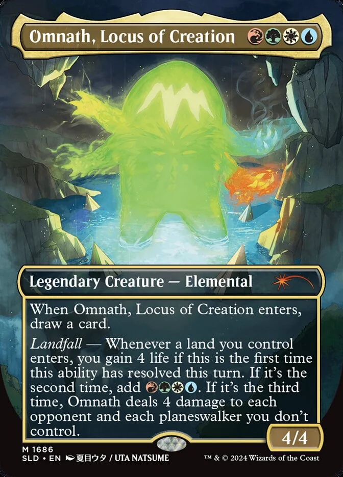 Omnath, Locus of Creation (Secret Lair Drop) - Magic: The Gathering in TCG Land