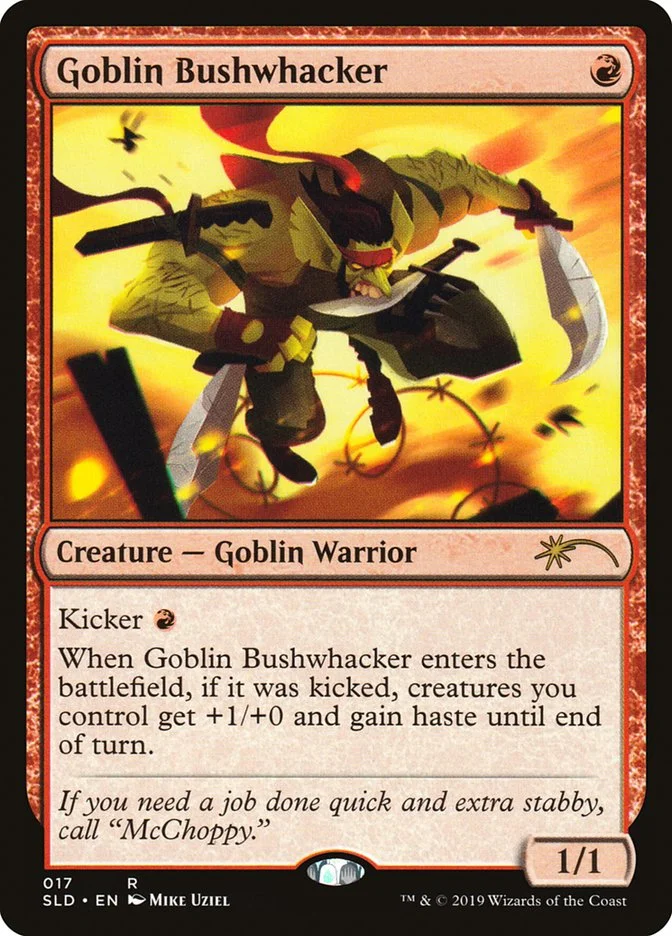 Goblin Bushwhacker (Secret Lair Drop) - Magic: The Gathering in TCG Land
