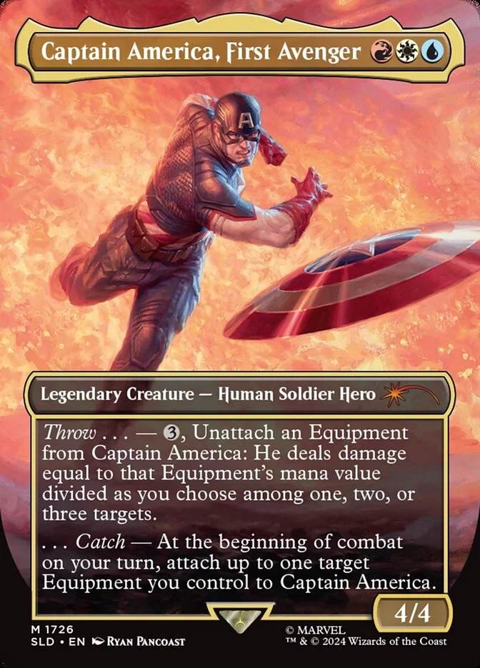 Captain America, First Avenger (Secret Lair Drop) - Magic: The Gathering in TCG Land