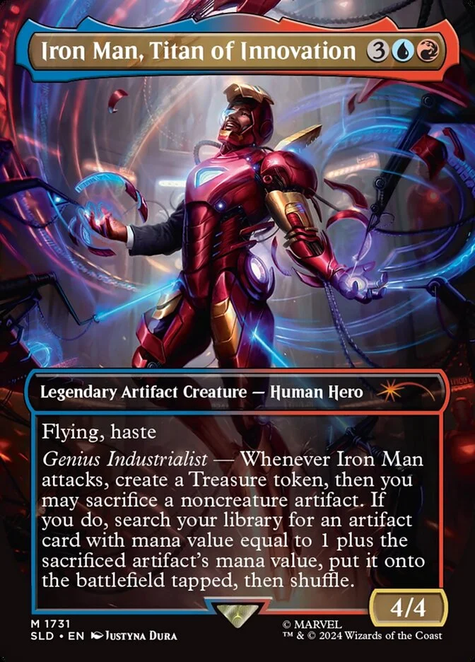 Iron Man, Titan of Innovation (Secret Lair Drop) - Magic: The Gathering in TCG Land