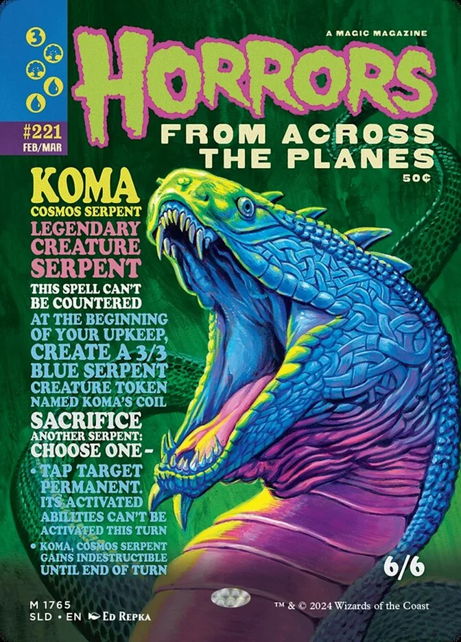 Koma, Cosmos Serpent (Secret Lair Drop) - Magic: The Gathering in TCG Land