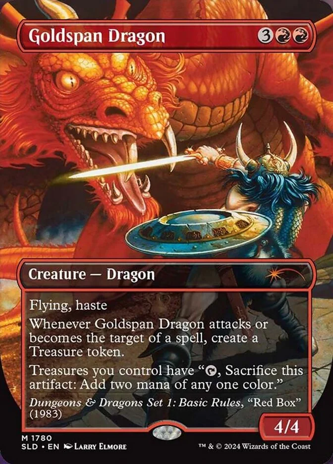 Goldspan Dragon (Secret Lair Drop) - Magic: The Gathering in TCG Land