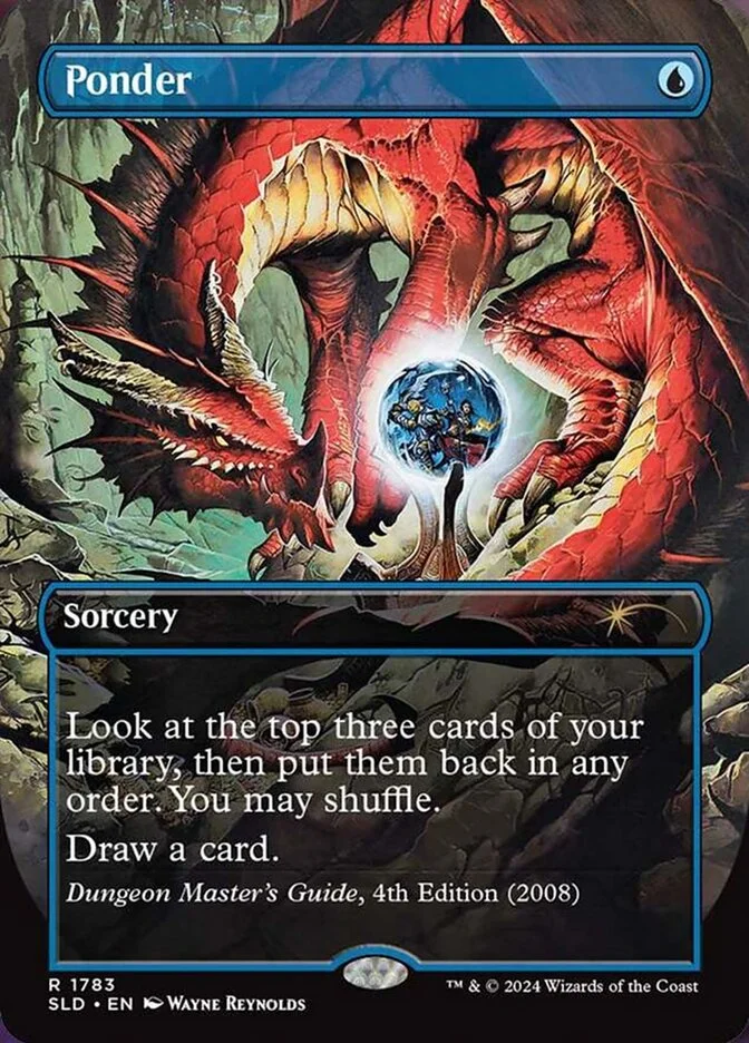 Ponder (Secret Lair Drop) - Magic: The Gathering in TCG Land