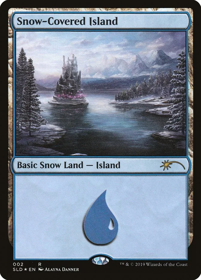 Snow-Covered Island (Secret Lair Drop) - Magic: The Gathering in TCG Land