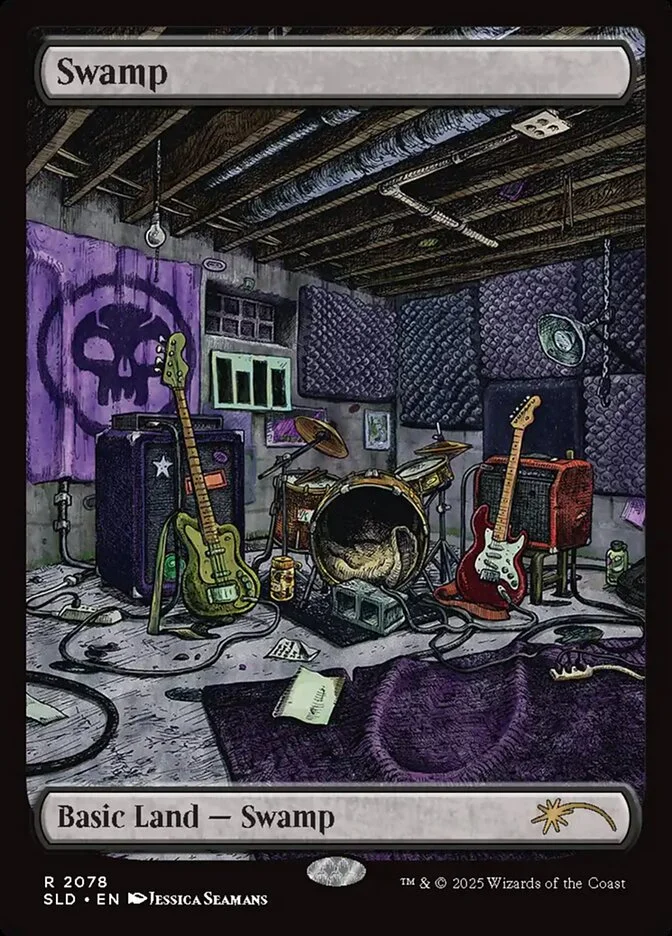 Swamp (Secret Lair Drop) - Magic: The Gathering in TCG Land México